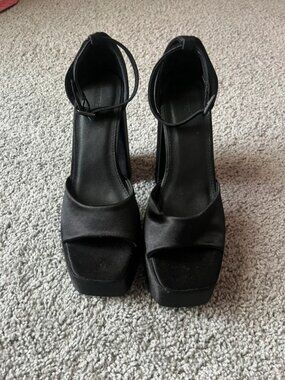 Black heels